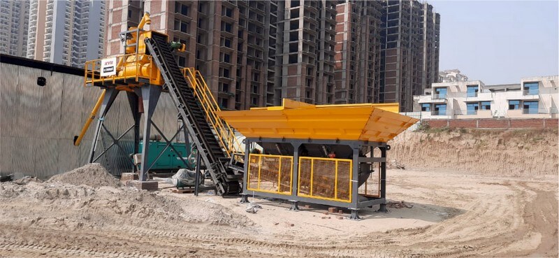 Deep Bucket Batching Plant