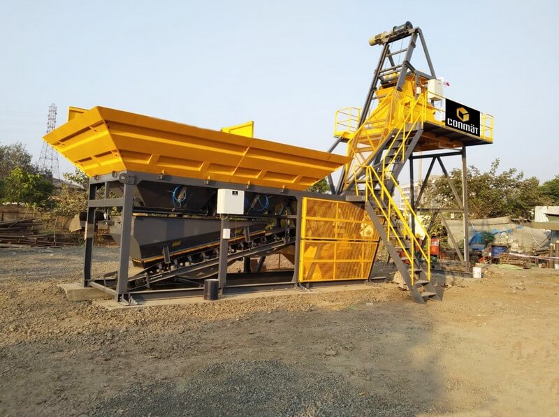 Skip Bucket Batching Plant