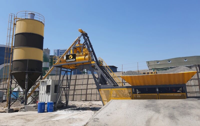 Skip Bucket Batching Plant