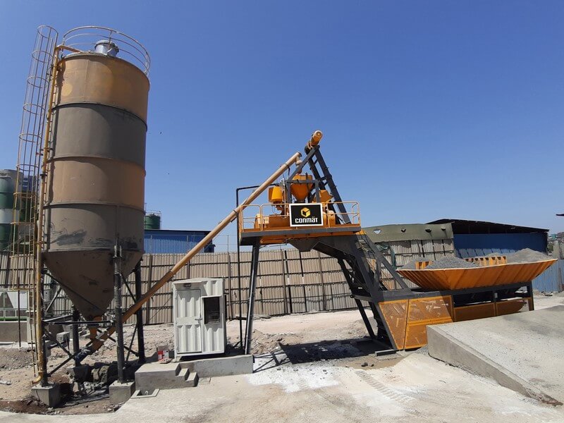 Skip Bucket Batching Plant